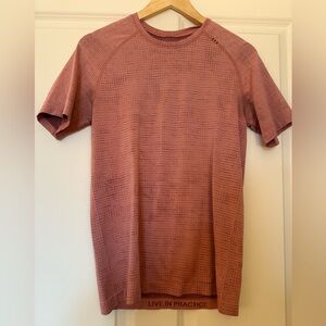 lululemon athletica Textured Short Sleeve Tee - Mauve